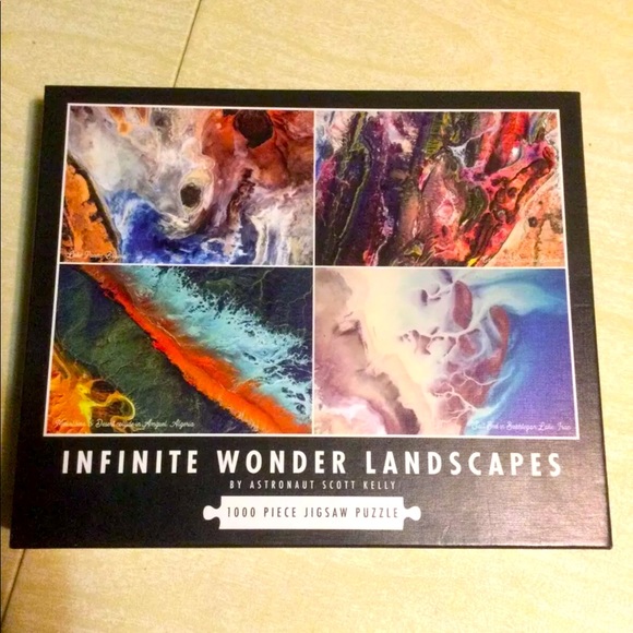 🧩 Infinite Wonder Landscapes By Astronaut Scott Kelly Puzzle - Picture 1 of 12